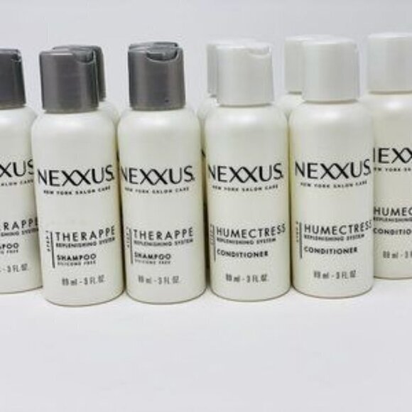 12 pk NEXXUS 6 shampoo and 6 conditioner- 5/5- 3 fl oz - Picture 1 of 3